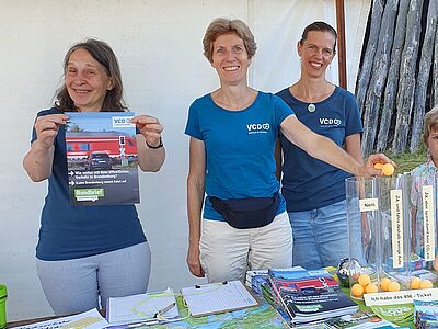 VCD-Stand auf dem Umweltfest