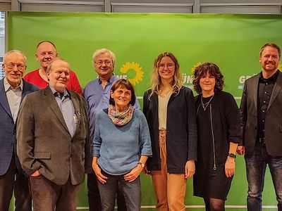Mitglieder des VCD Landesvorstand haben sich am 28. Oktober mit dem verkehrspolitischen Team der Grünen Landtagsfraktion - Ina Besche-Krastl, Laura Postma und Martin Metz - im Landtag in Düsseldorf getroffen.